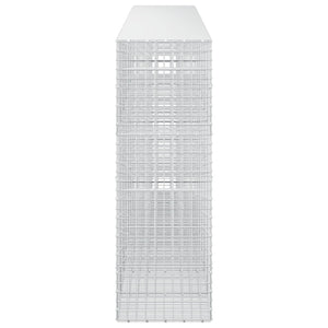 Γκαμπιόν με σύρμα 5 mm και πλέγμα 5x5 cm 700x50x150 εκ. - Pakobazaar