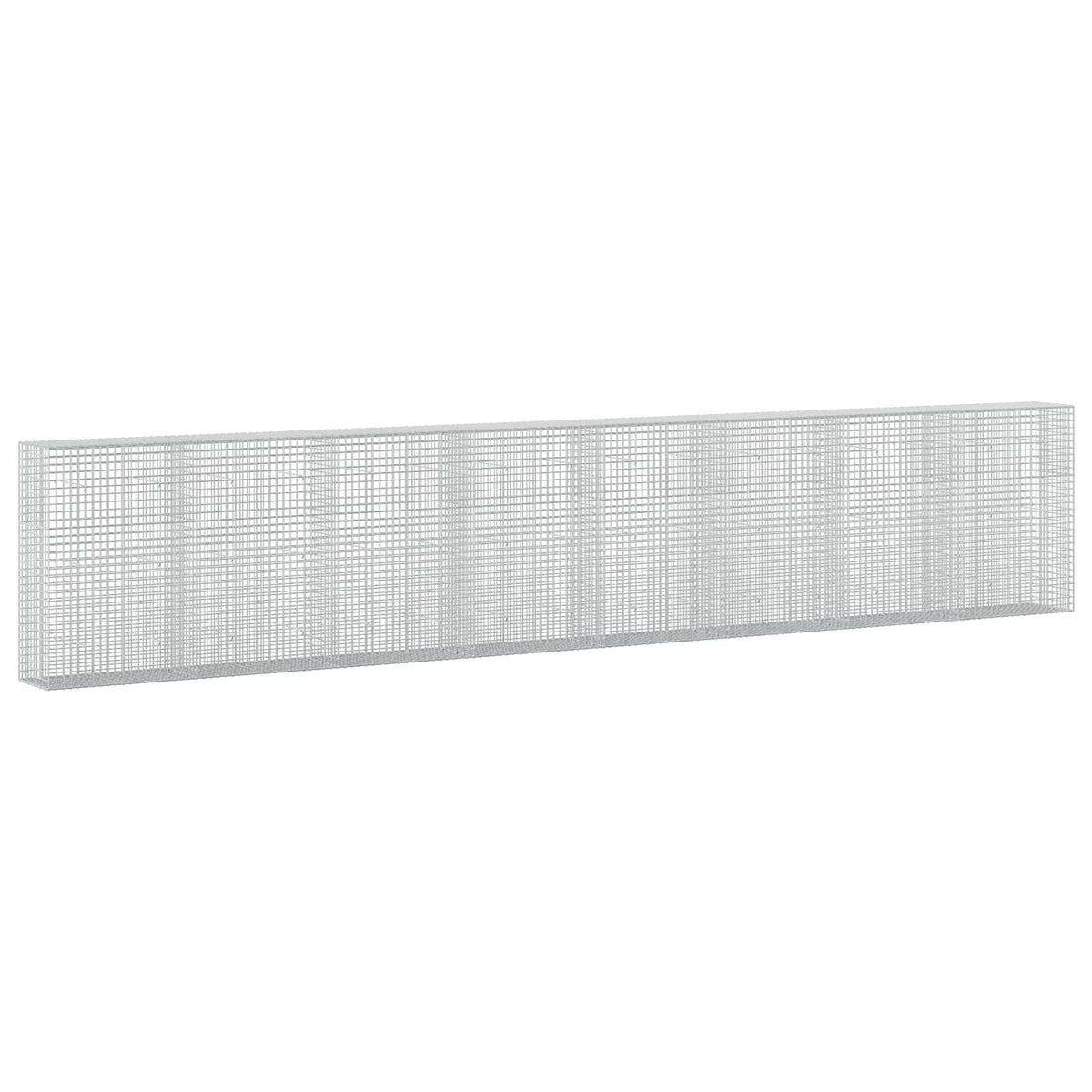 Γκαμπιόν με σύρμα 5 mm και πλέγμα 5x5 cm 800x50x150 εκ. - Pakobazaar