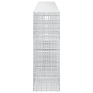 Γκαμπιόν με σύρμα 5 mm και πλέγμα 5x5 cm 800x50x150 εκ. - Pakobazaar