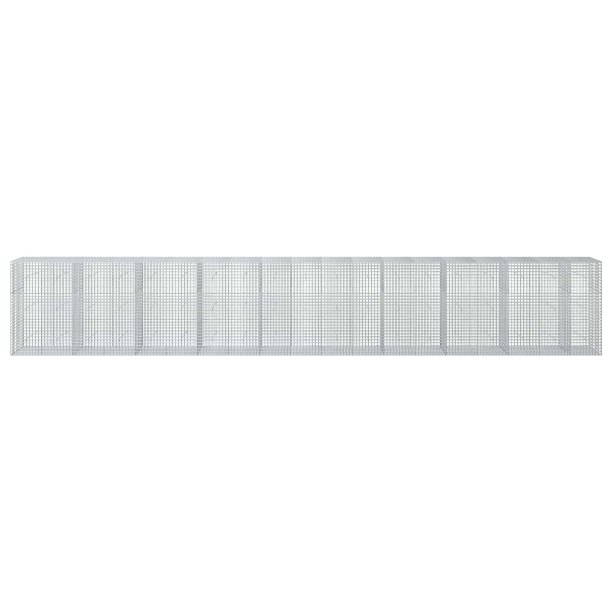 Γκαμπιόν με σύρμα 5 mm και πλέγμα 5x5 cm 950x50x150 εκ - Pakobazaar
