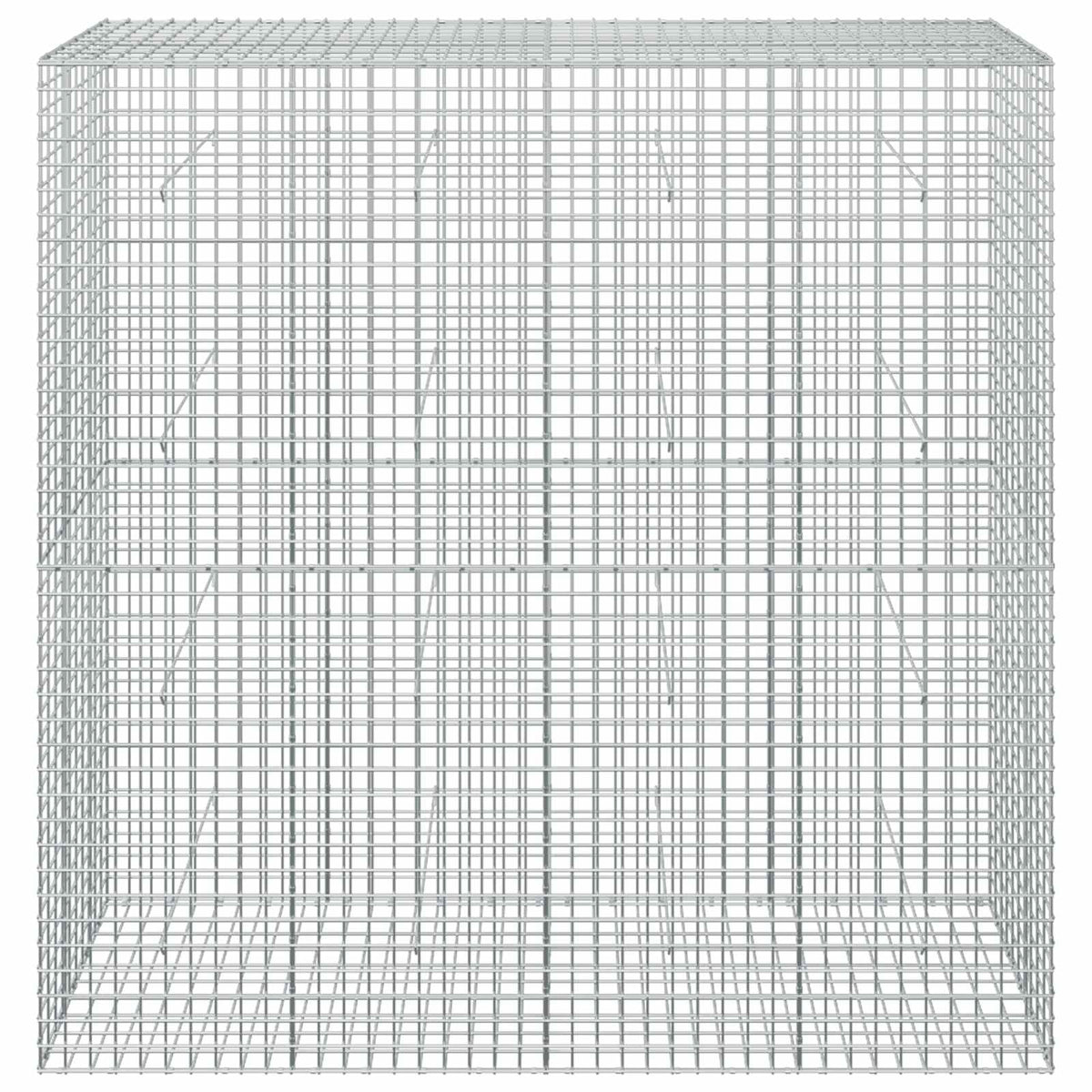 Γκαμπιόν με σύρμα 5 mm και πλέγμα 5x5 cm 200x50x200 εκ - Pakobazaar