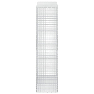 Γκαμπιόν με σύρμα 5 mm και πλέγμα 5x5 cm 200x50x200 εκ - Pakobazaar