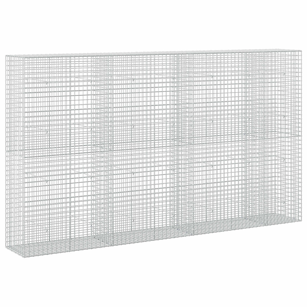 Γκαμπιόν με σύρμα 5 mm και πλέγμα 5x5 cm 350x50x200 εκ - Pakobazaar