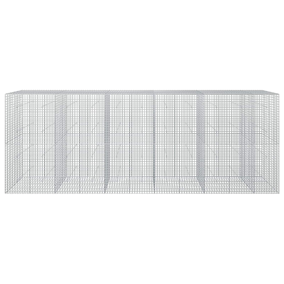 Γκαμπιόν με σύρμα 5 mm και πλέγμα 5x5 cm 550x50x200 εκ.