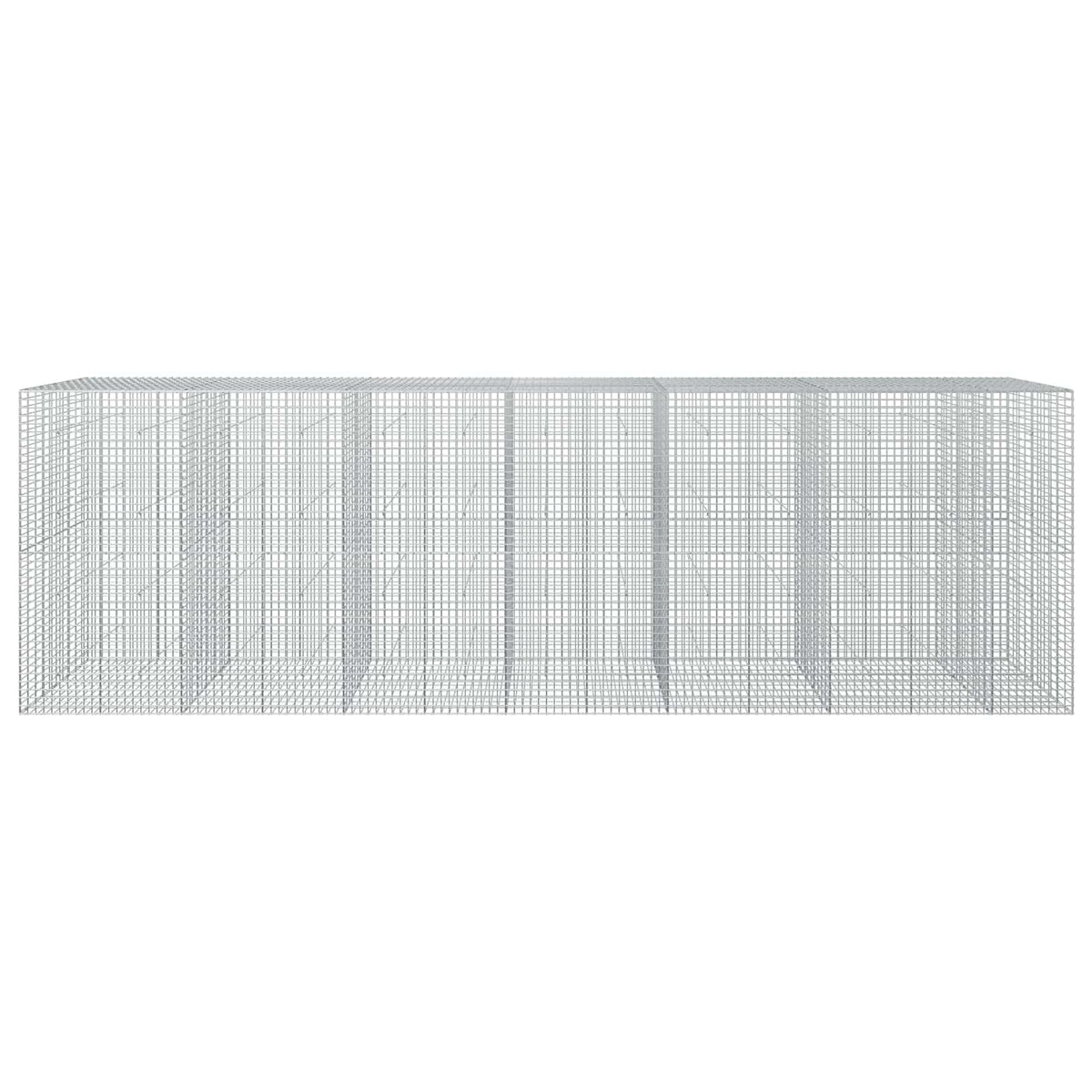 Γκαμπιόν με σύρμα 5 mm και πλέγμα 5x5 cm 650x50x200 εκ - Pakobazaar