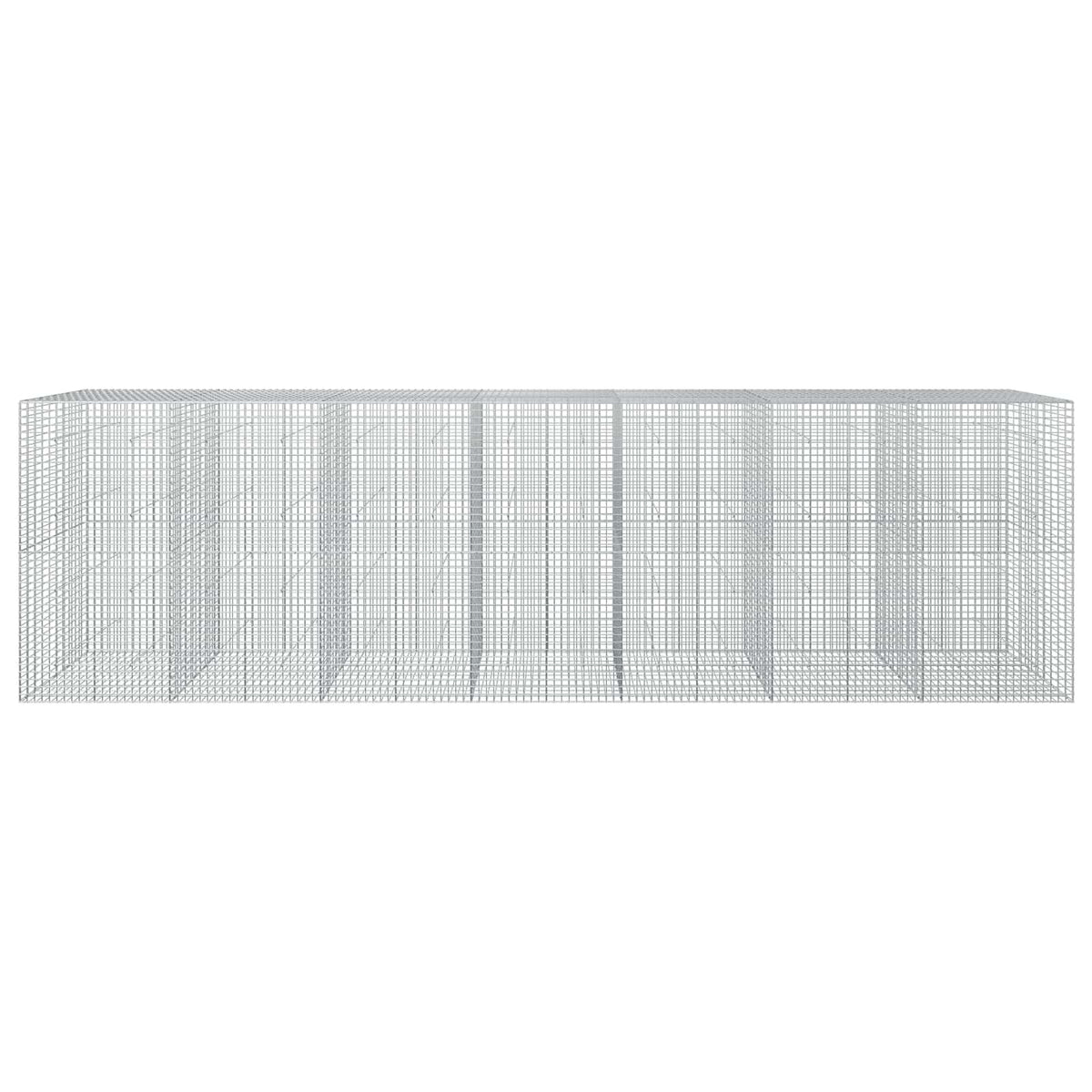 Γκαμπιόν με σύρμα 5 mm και πλέγμα 5x5 cm 700x50x200 εκ - Pakobazaar