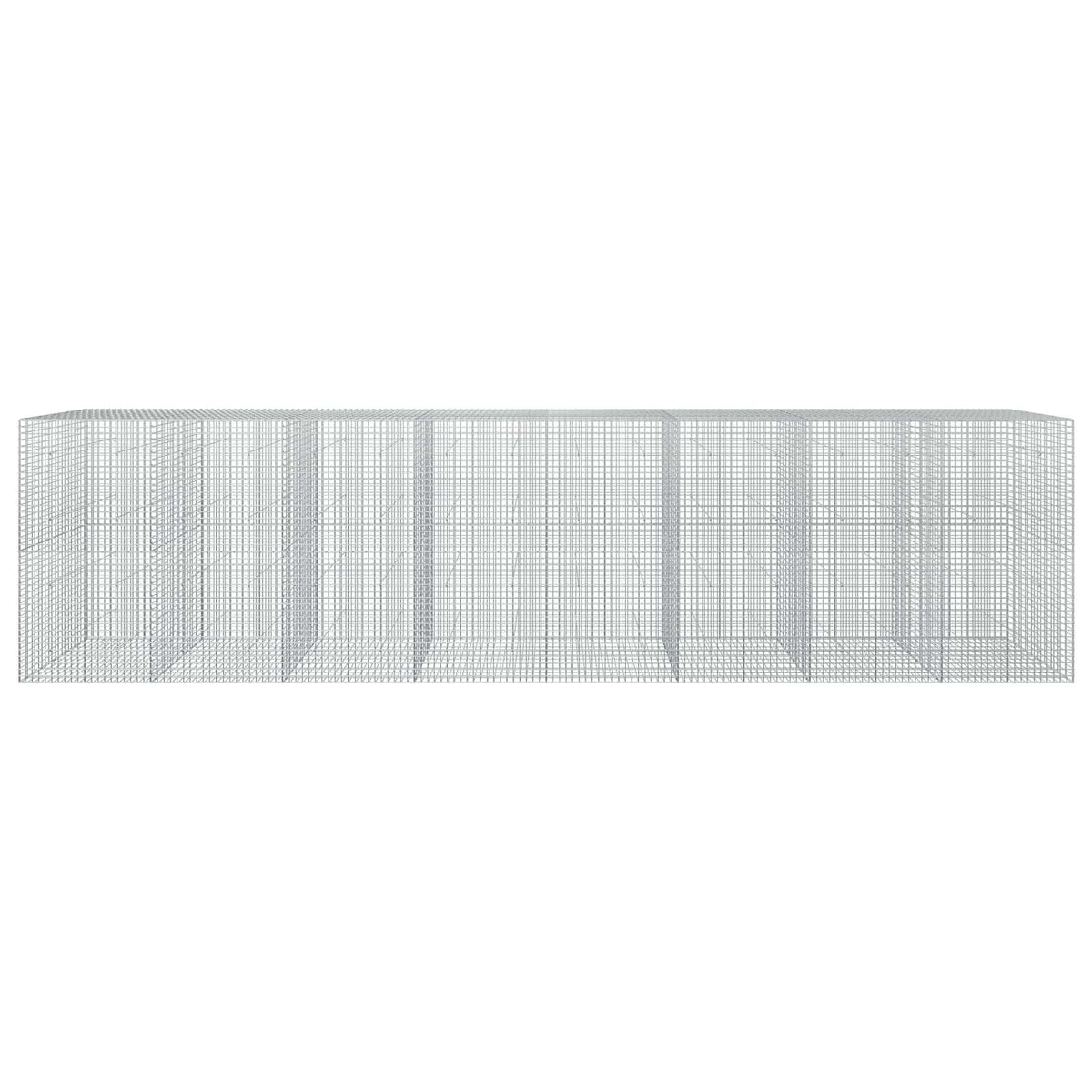 Γκαμπιόν με σύρμα 5 mm και πλέγμα 5x5 cm 800x50x200 εκ - Pakobazaar