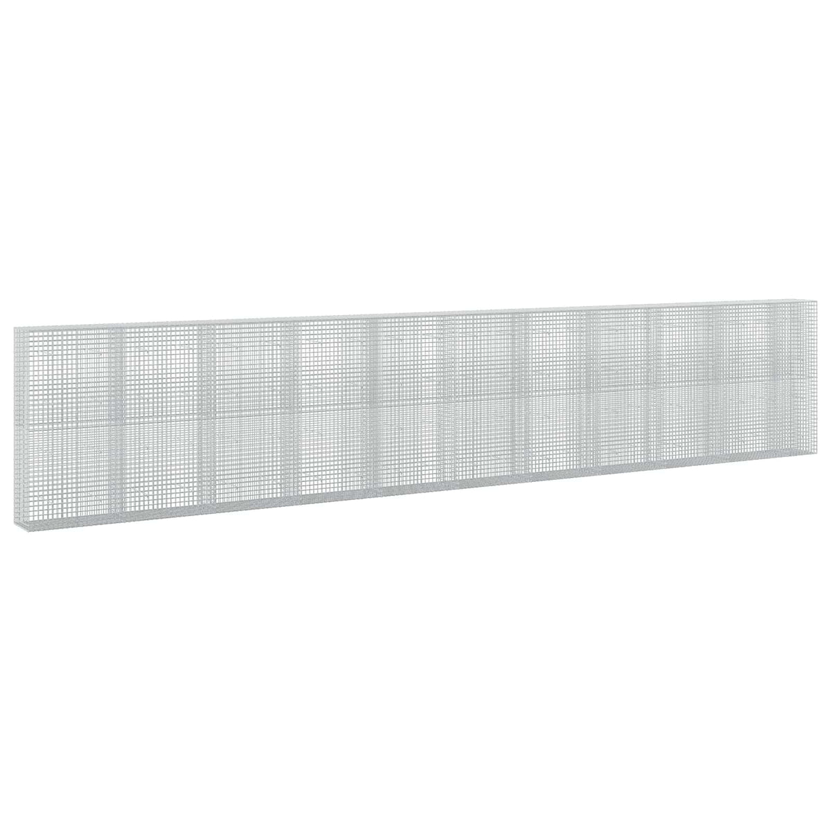 Γκαμπιόν με σύρμα 5 mm και πλέγμα 5x5 cm 1050x50x200 εκ - Pakobazaar