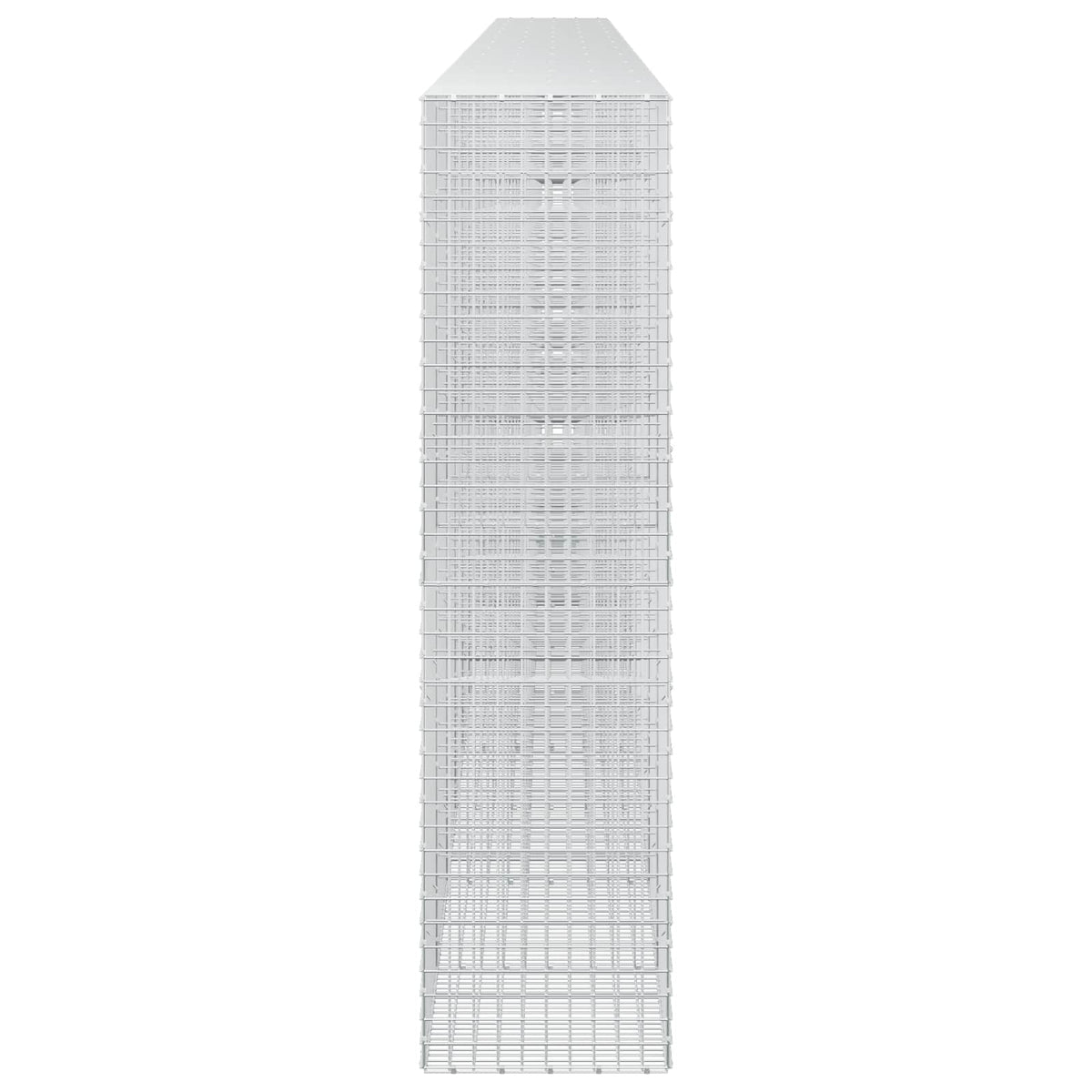 Γκαμπιόν με σύρμα 5 mm και πλέγμα 5x5 cm 1200x50x200 εκ - Pakobazaar
