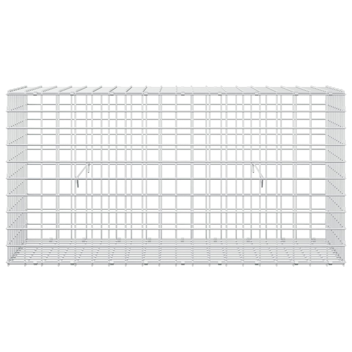 Γκαμπιόν με σύρμα 5 mm και πλέγμα 5x5 cm 50x100x50 εκ