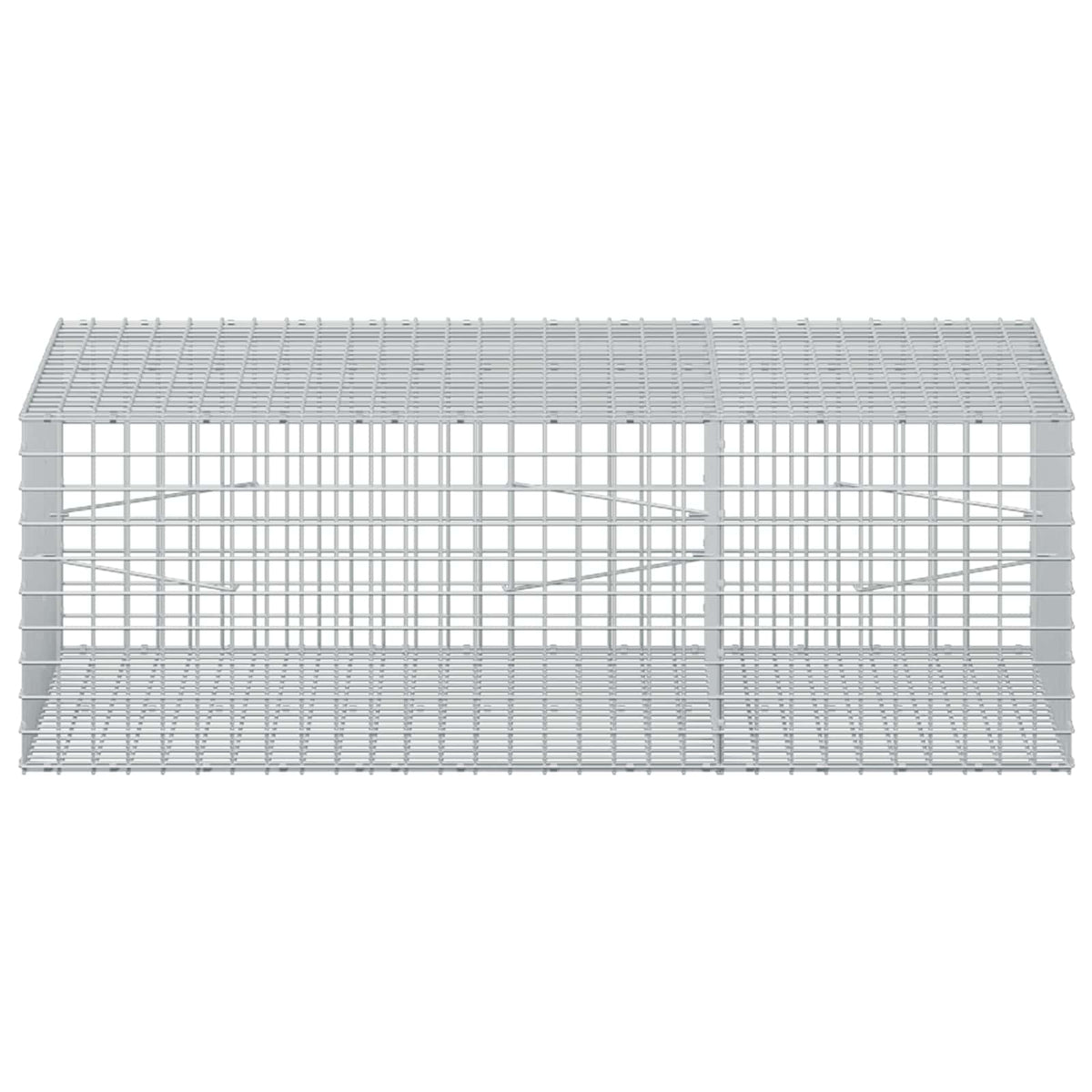 Γκαμπιόν με σύρμα 5 mm και πλέγμα 5x5 cm 150x100x50 εκ