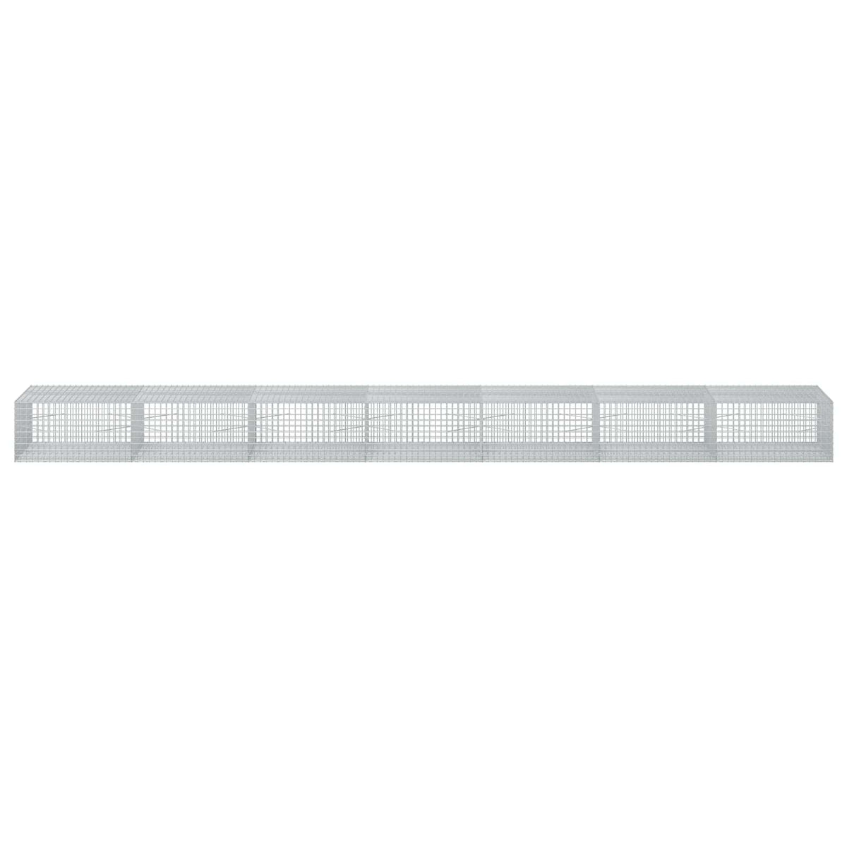 Γκαμπιόν με σύρμα 5 mm και πλέγμα 5x5 cm 700x100x50 εκ.