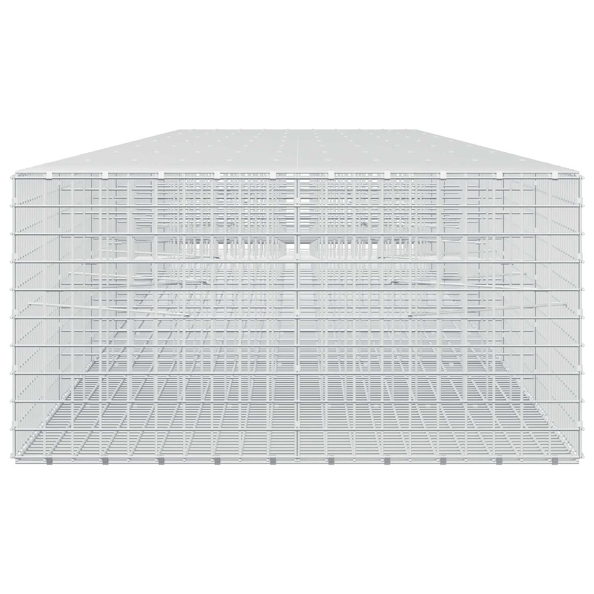 Γκαμπιόν με σύρμα 5 mm και πλέγμα 5x5 cm 750x100x50 εκ - Pakobazaar