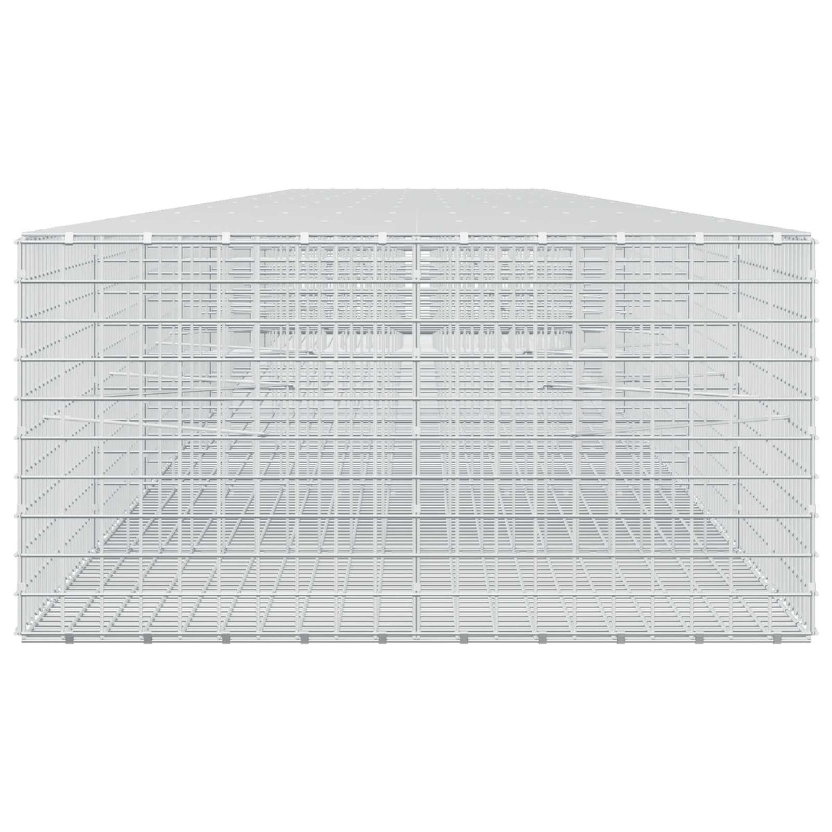 Γκαμπιόν με σύρμα 5 mm και πλέγμα 5x5 cm 950x100x50 εκ - Pakobazaar