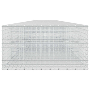 Γκαμπιόν με σύρμα 5 mm και πλέγμα 5x5 cm 1100x100x50 εκ - Pakobazaar