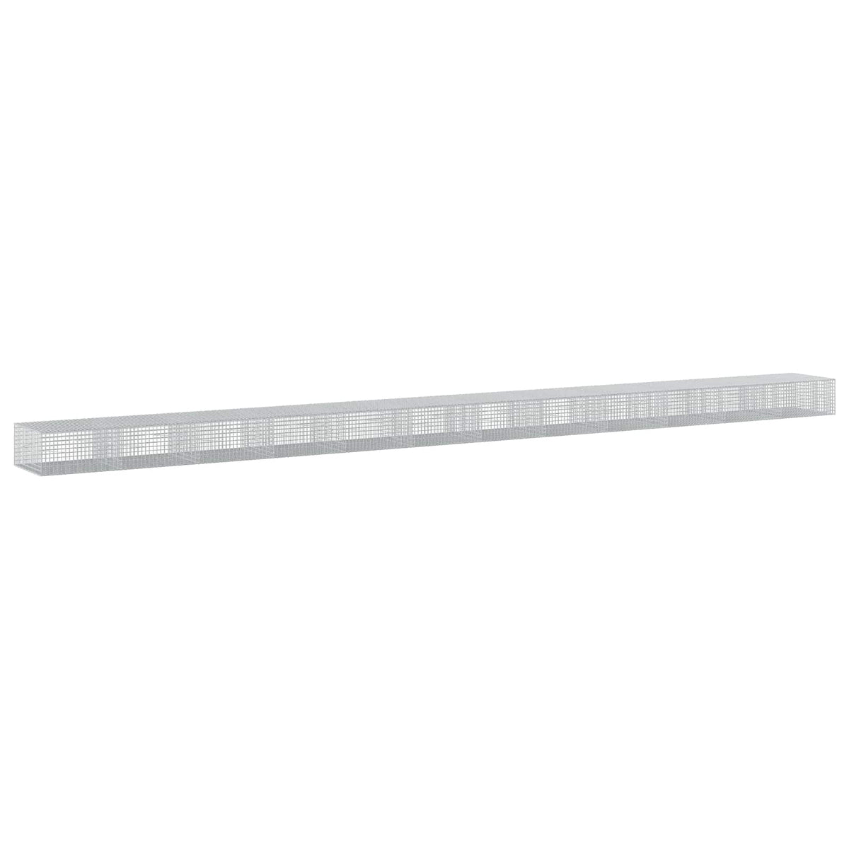 Γκαμπιόν με σύρμα 5 mm και πλέγμα 5x5 cm 1200x100x50 εκ - Pakobazaar