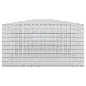 Γκαμπιόν με σύρμα 5 mm και πλέγμα 5x5 cm 1200x100x50 εκ - Pakobazaar