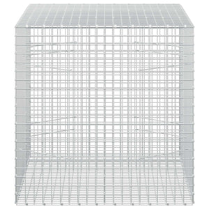 Γκαμπιόν με σύρμα 5 mm και πλέγμα 5x5 cm 150x100x100 εκ. - Pakobazaar