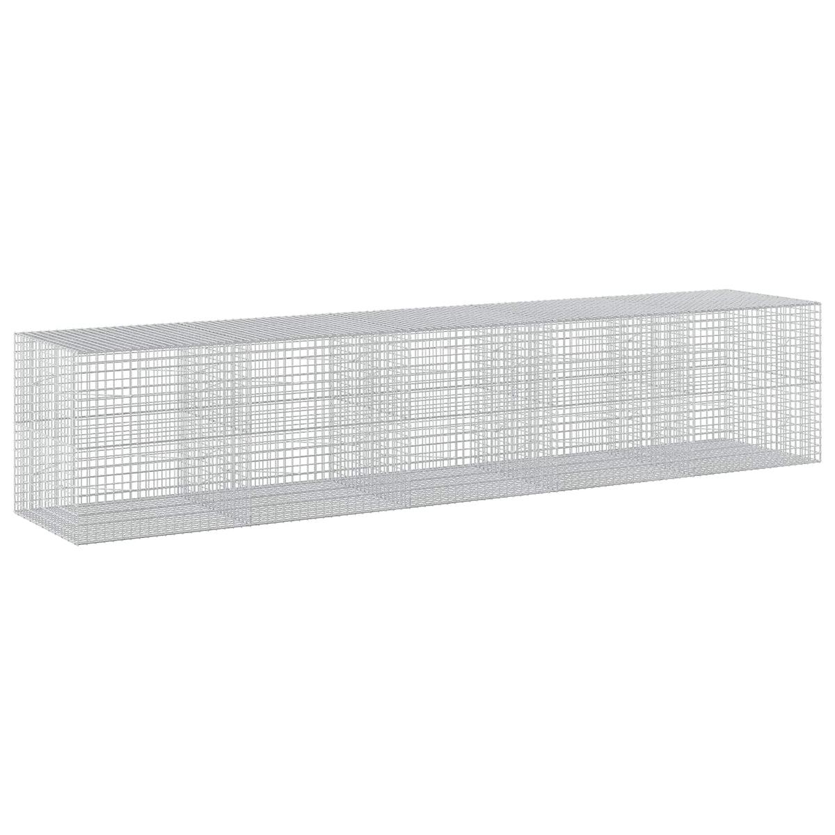 Γκαμπιόν με σύρμα 5 mm και πλέγμα 5x5 cm 500x100x100 εκ - Pakobazaar