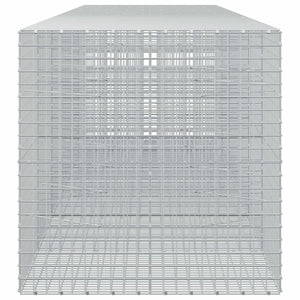 Γκαμπιόν με σύρμα 5 mm και πλέγμα 5x5 cm 600x100x100 εκ. - Pakobazaar