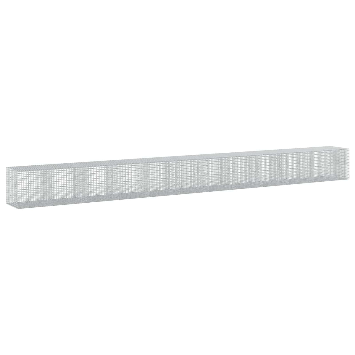 Γκαμπιόν με σύρμα 5 mm και πλέγμα 5x5 cm 1150x100x100 εκ. - Pakobazaar