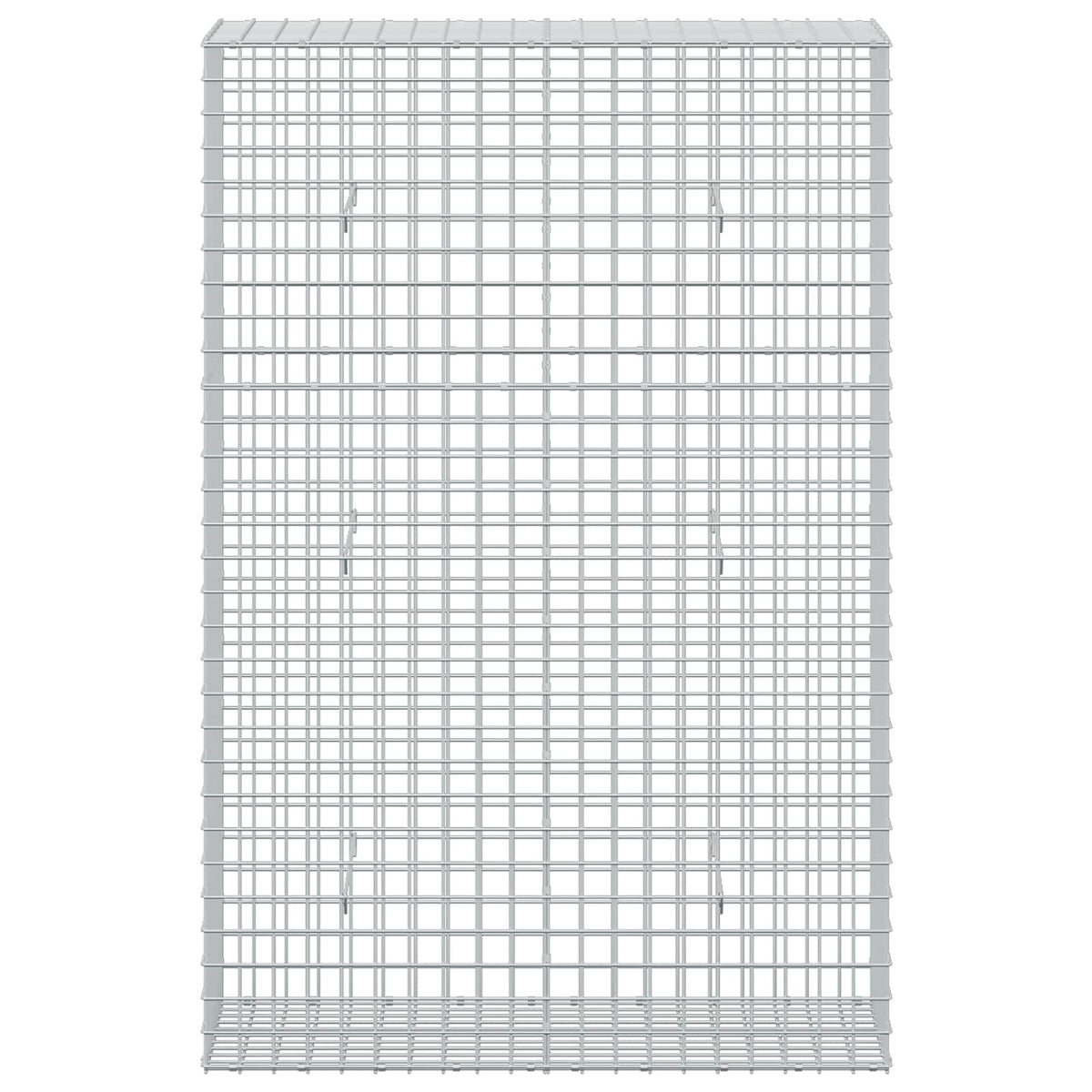 Γκαμπιόν με σύρμα 5 mm και πλέγμα 5x5 cm 50x100x150 εκ. - Pakobazaar