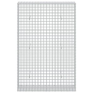 Γκαμπιόν με σύρμα 5 mm και πλέγμα 5x5 cm 50x100x150 εκ. - Pakobazaar