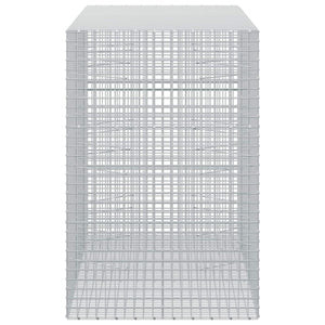 Γκαμπιόν με σύρμα 5 mm και πλέγμα 5x5 cm 250x100x150 εκ. - Pakobazaar