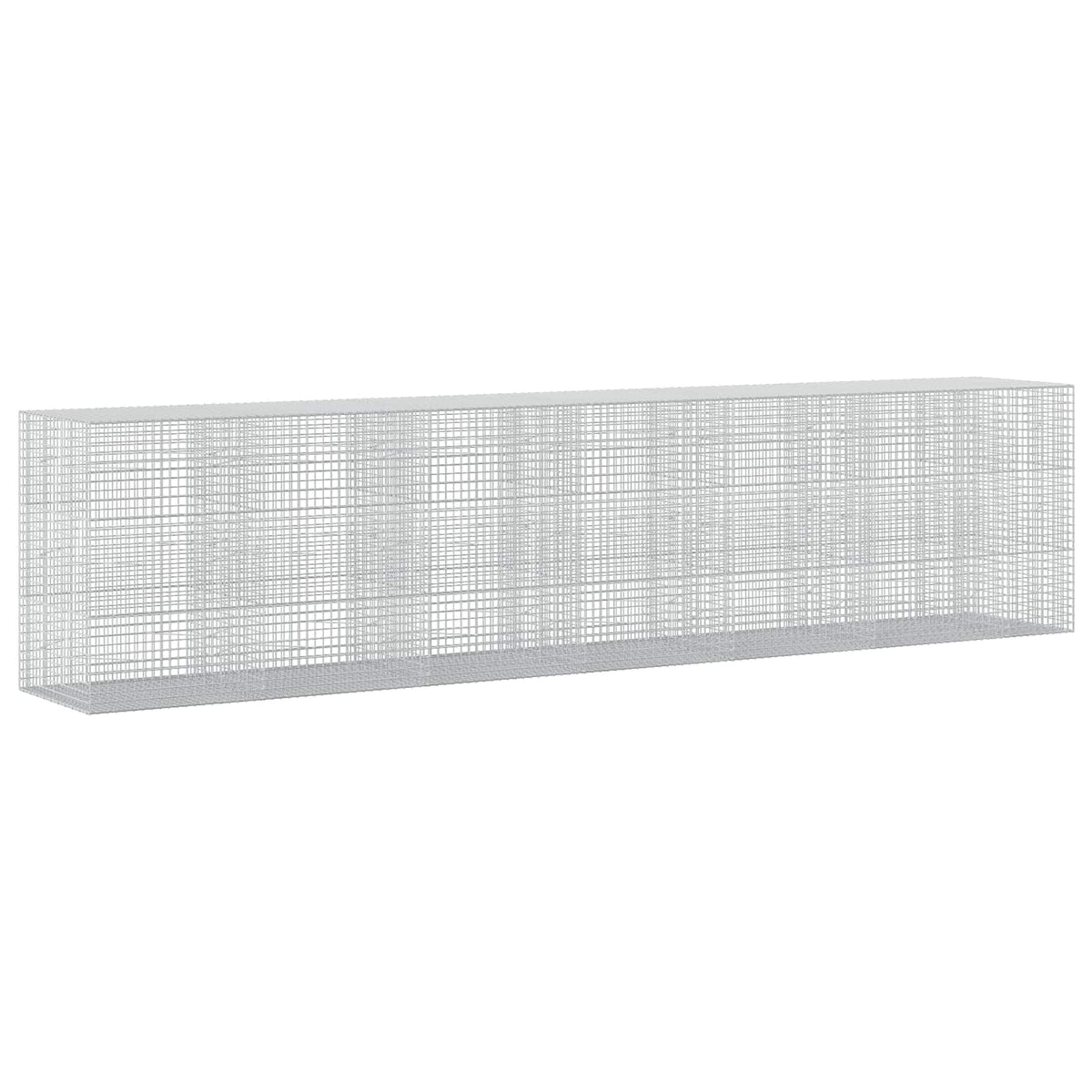 Γκαμπιόν με σύρμα 5 mm και πλέγμα 5x5 cm 650x100x150 εκ
