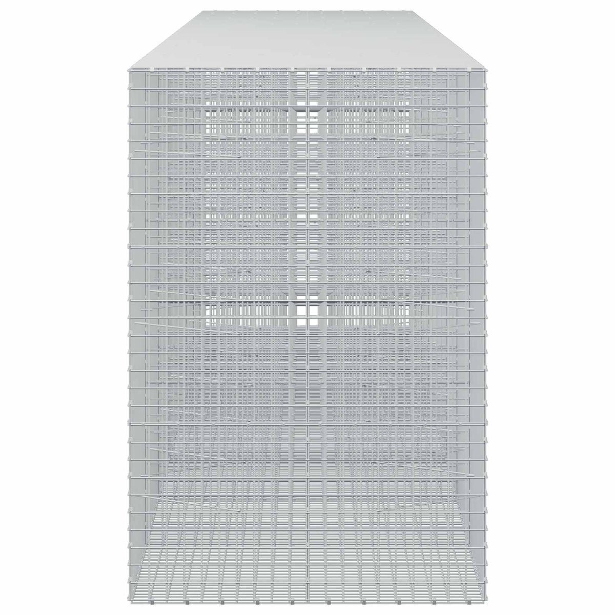 Γκαμπιόν με σύρμα 5 mm και πλέγμα 5x5 cm 750x100x150 εκ - Pakobazaar