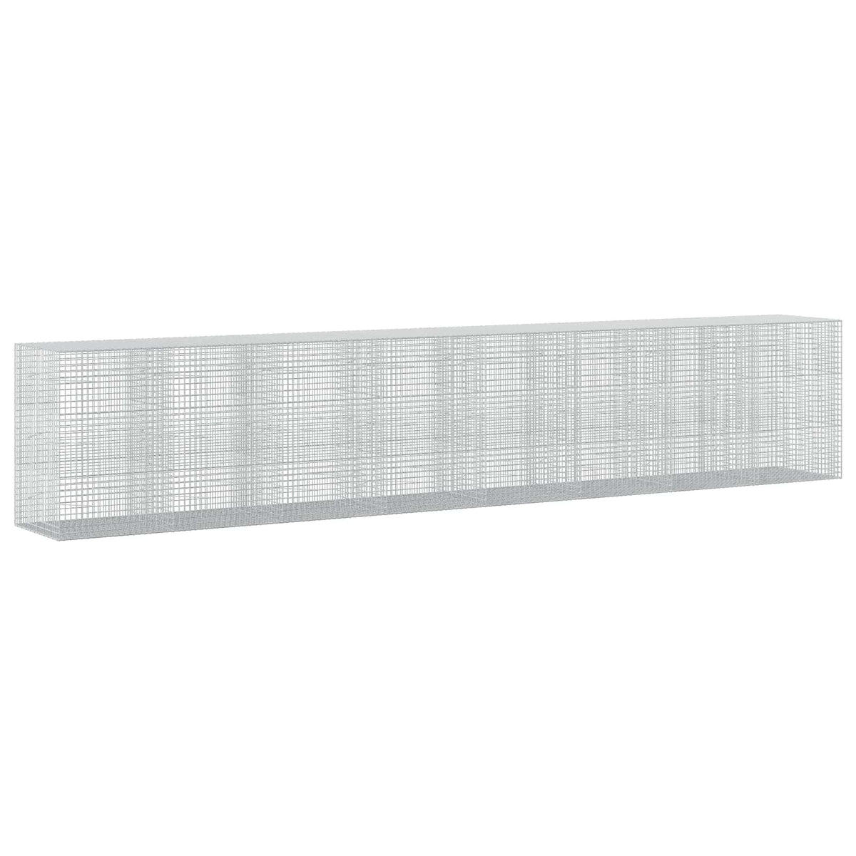Γκαμπιόν με σύρμα 5 mm και πλέγμα 5x5 cm 800x100x150 εκ.