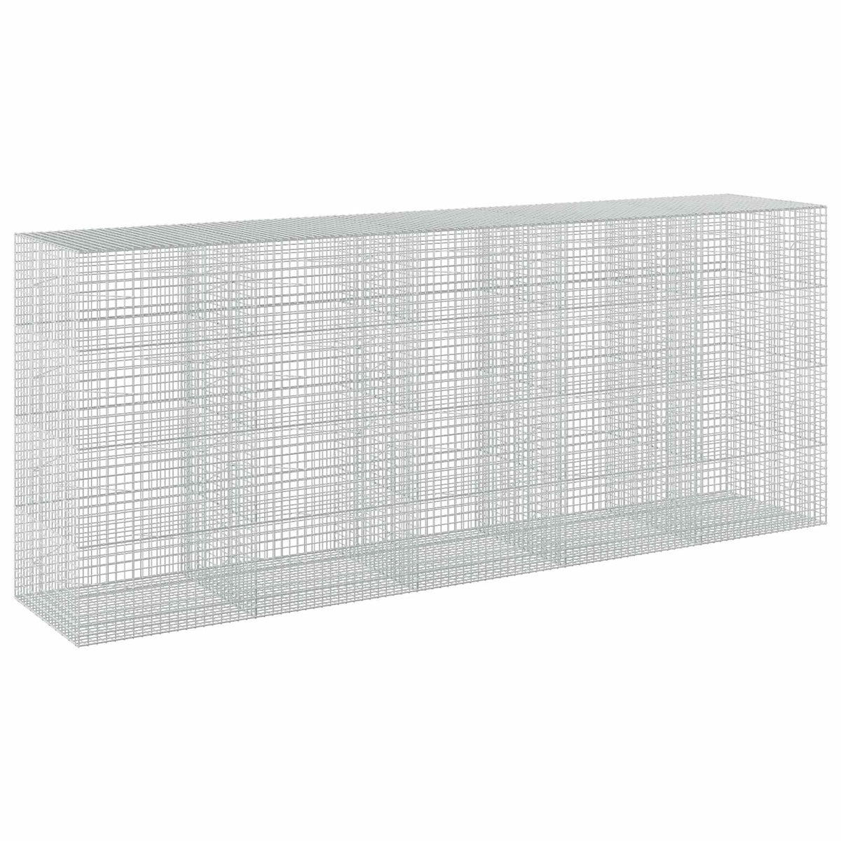 Γκαμπιόν με σύρμα 5 mm και πλέγμα 5x5 cm 500x100x200 εκ