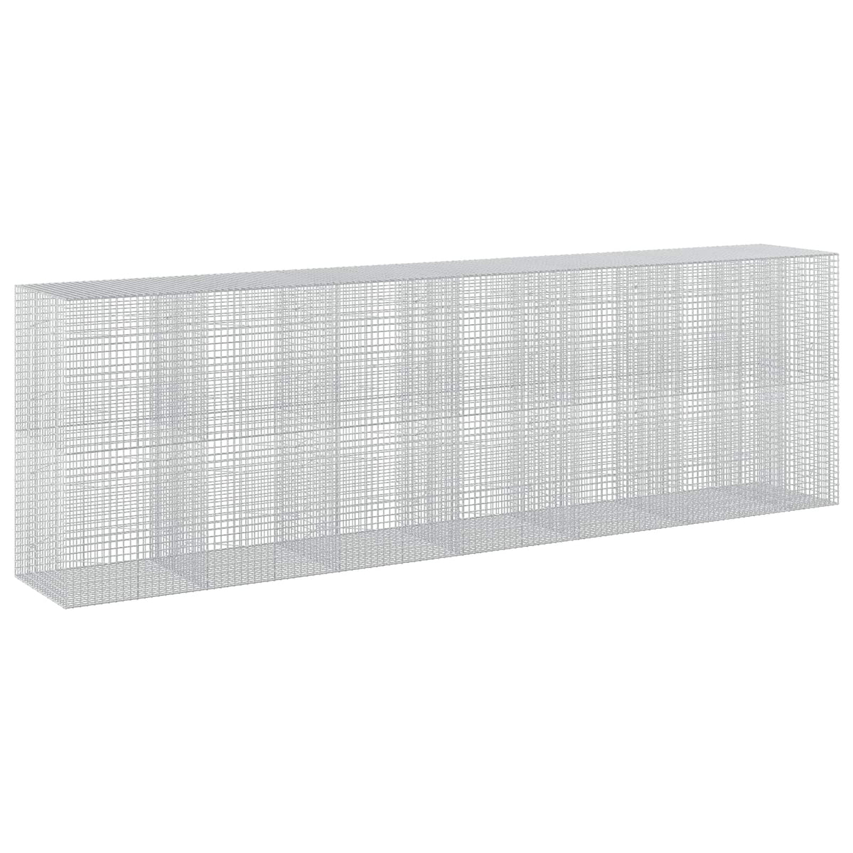 Γκαμπιόν με σύρμα 5 mm και πλέγμα 5x5 cm 650x100x200 εκ - Pakobazaar
