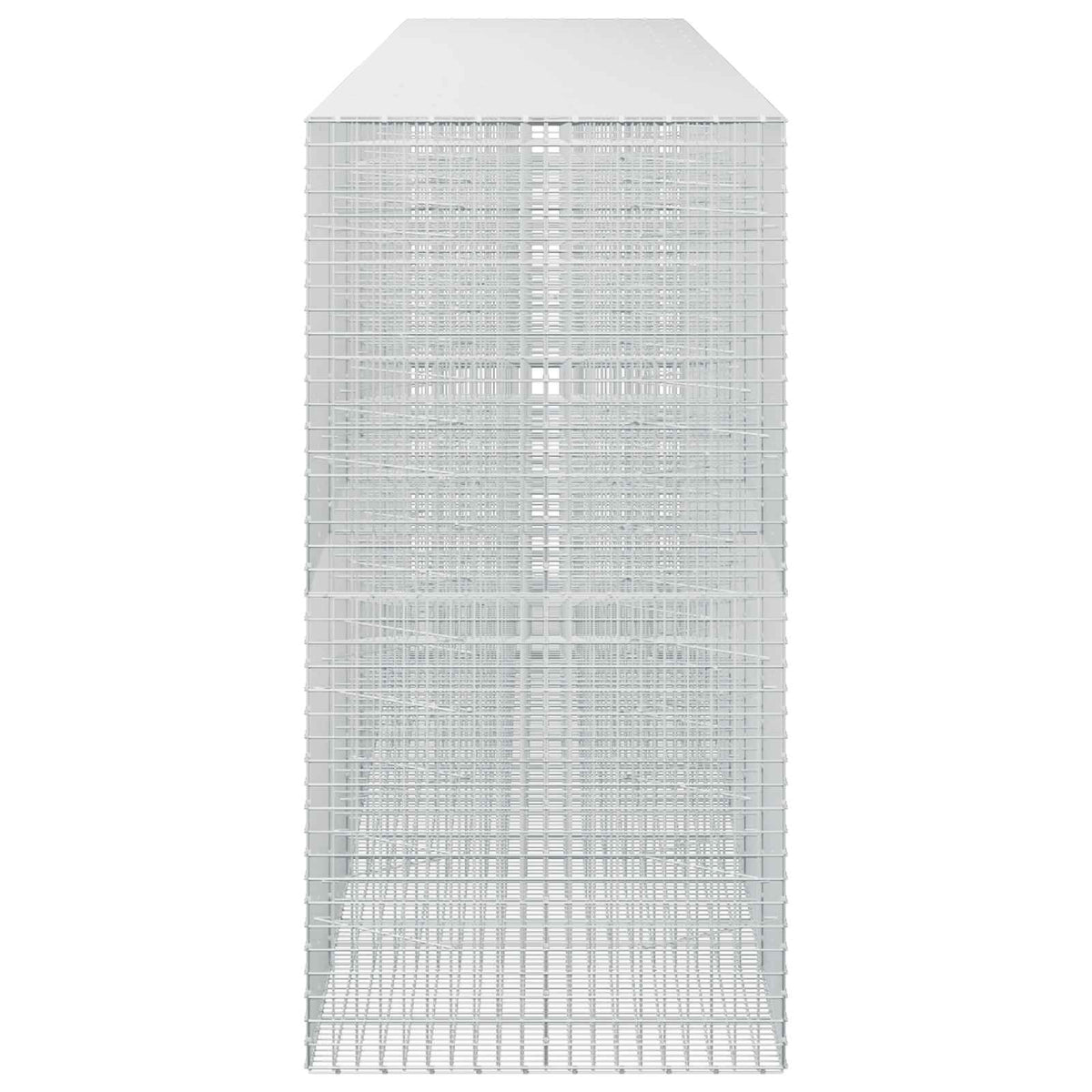 Γκαμπιόν με σύρμα 5 mm και πλέγμα 5x5 cm 750x100x200 εκ. - Pakobazaar
