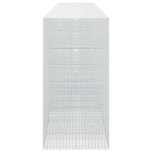 Γκαμπιόν με σύρμα 5 mm και πλέγμα 5x5 cm 850x100x200 εκ - Pakobazaar