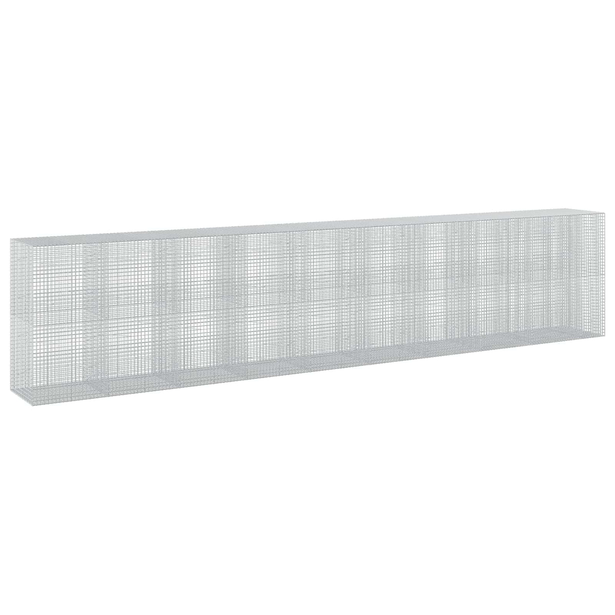 Γκαμπιόν με σύρμα 5 mm και πλέγμα 5x5 cm 950x100x200 εκ - Pakobazaar