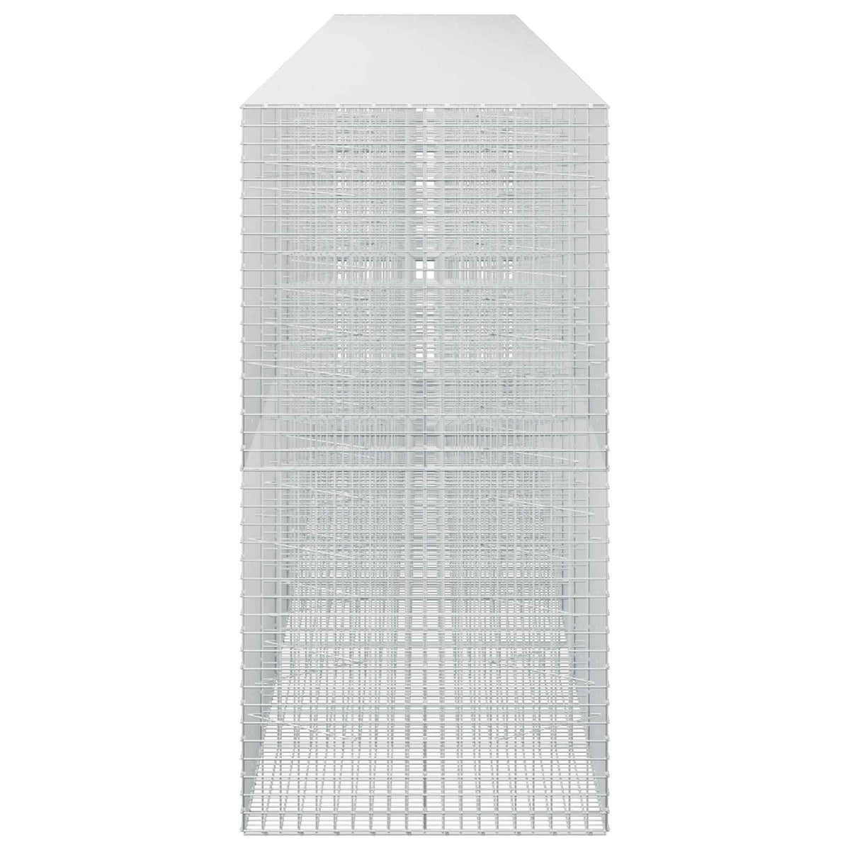 Γκαμπιόν με σύρμα 5 mm και πλέγμα 5x5 cm 950x100x200 εκ - Pakobazaar
