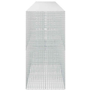 Γκαμπιόν με σύρμα 5 mm και πλέγμα 5x5 cm 950x100x200 εκ - Pakobazaar