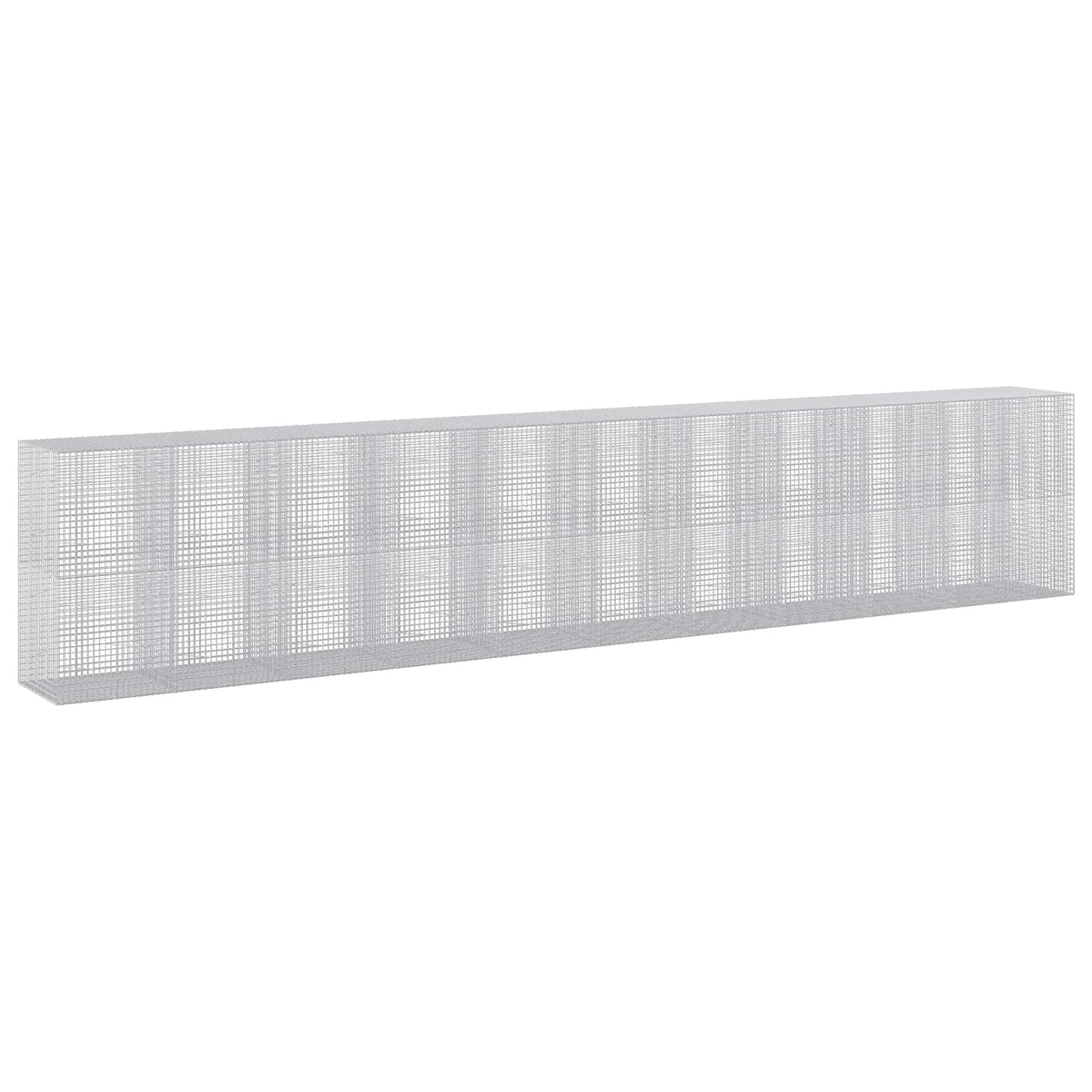 Γκαμπιόν με σύρμα 5 mm και πλέγμα 5x5 cm 1050x100x200 εκ. - Pakobazaar