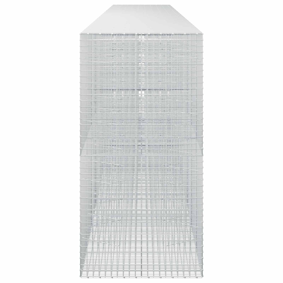 Γκαμπιόν με σύρμα 5 mm και πλέγμα 5x5 cm 1050x100x200 εκ. - Pakobazaar