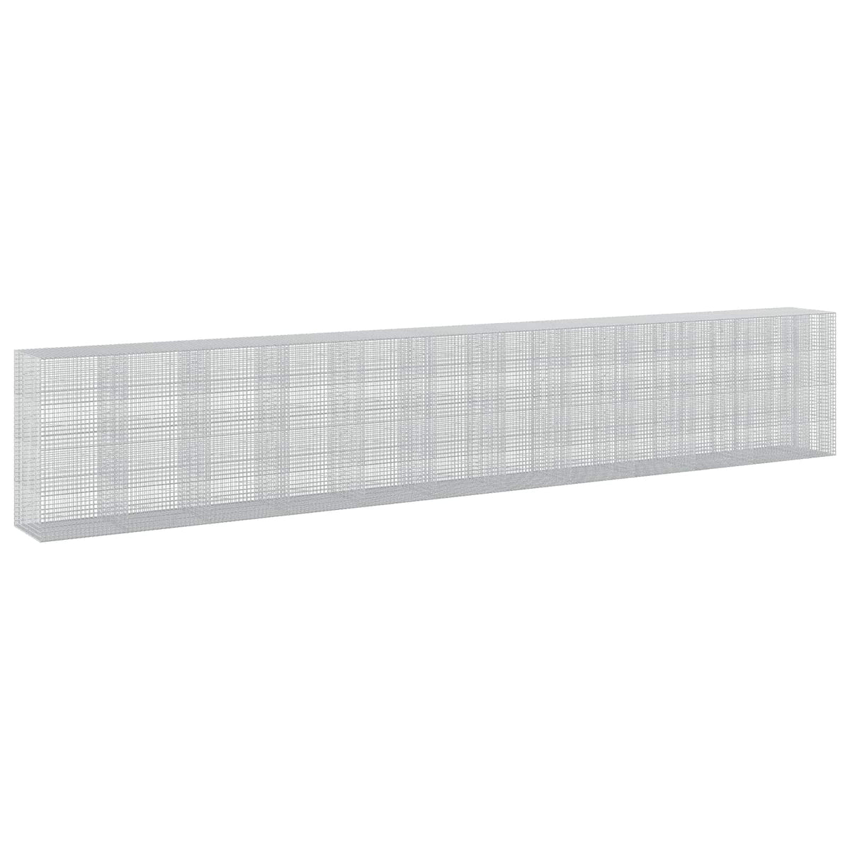 Γκαμπιόν με σύρμα 5 mm και πλέγμα 5x5 cm 1150x100x200 εκ - Pakobazaar