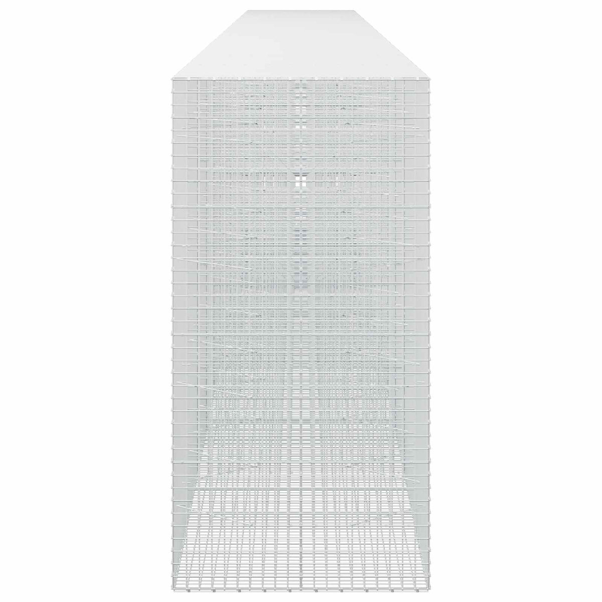 Γκαμπιόν με σύρμα 5 mm και πλέγμα 5x5 cm 1200x100x200 εκ. - Pakobazaar