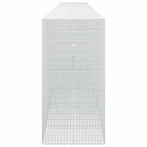 Γκαμπιόν με σύρμα 5 mm και πλέγμα 5x5 cm 1200x100x200 εκ. - Pakobazaar