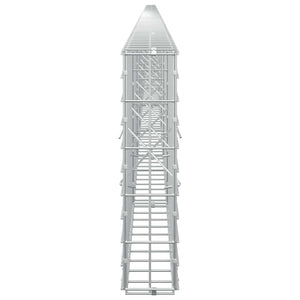 Γκαμπιόν με σύρμα 5 mm και πλέγμα 5x10 cm 1150x10x50 εκ - Pakobazaar