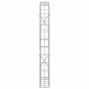 Γκαμπιόν με σύρμα 5 mm και πλέγμα 5x10 cm 50x10x100 εκ - Pakobazaar
