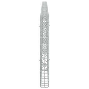 Γκαμπιόν με σύρμα 5 mm και πλέγμα 5x10 cm 450x10x100 εκ. - Pakobazaar