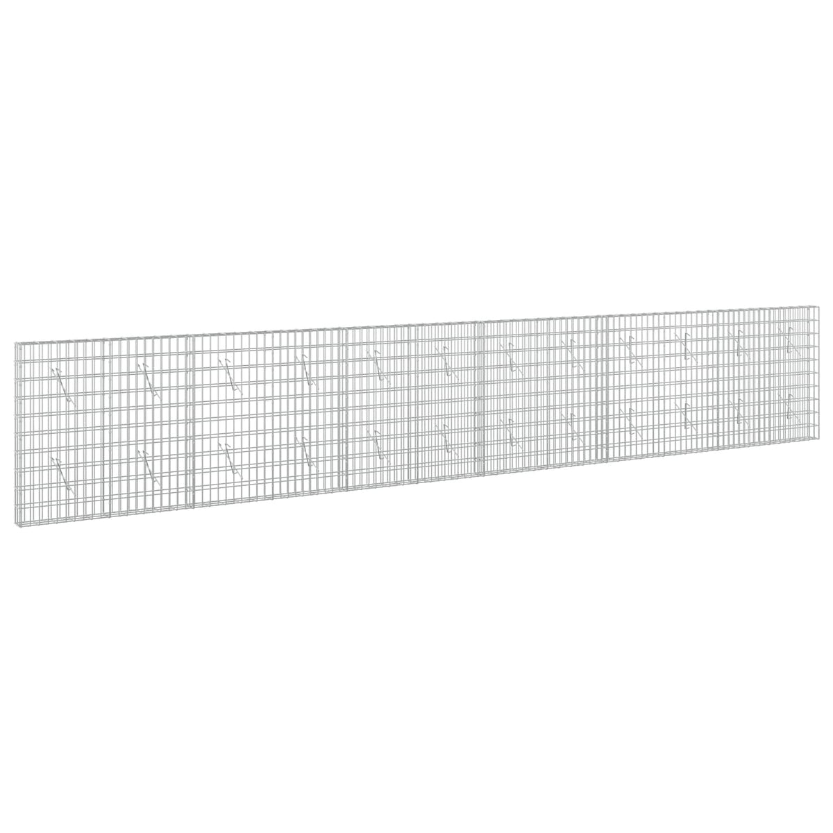 Γκαμπιόν με σύρμα 5 mm και πλέγμα 5x10 cm 600x10x100 εκ