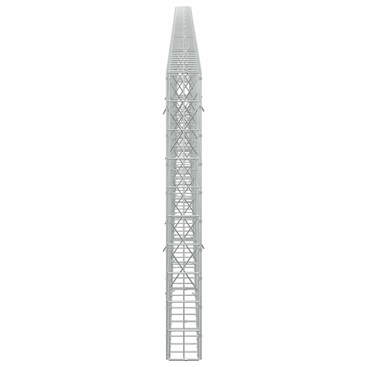 Γκαμπιόν με σύρμα 5 mm και πλέγμα 5x10 cm 600x10x100 εκ