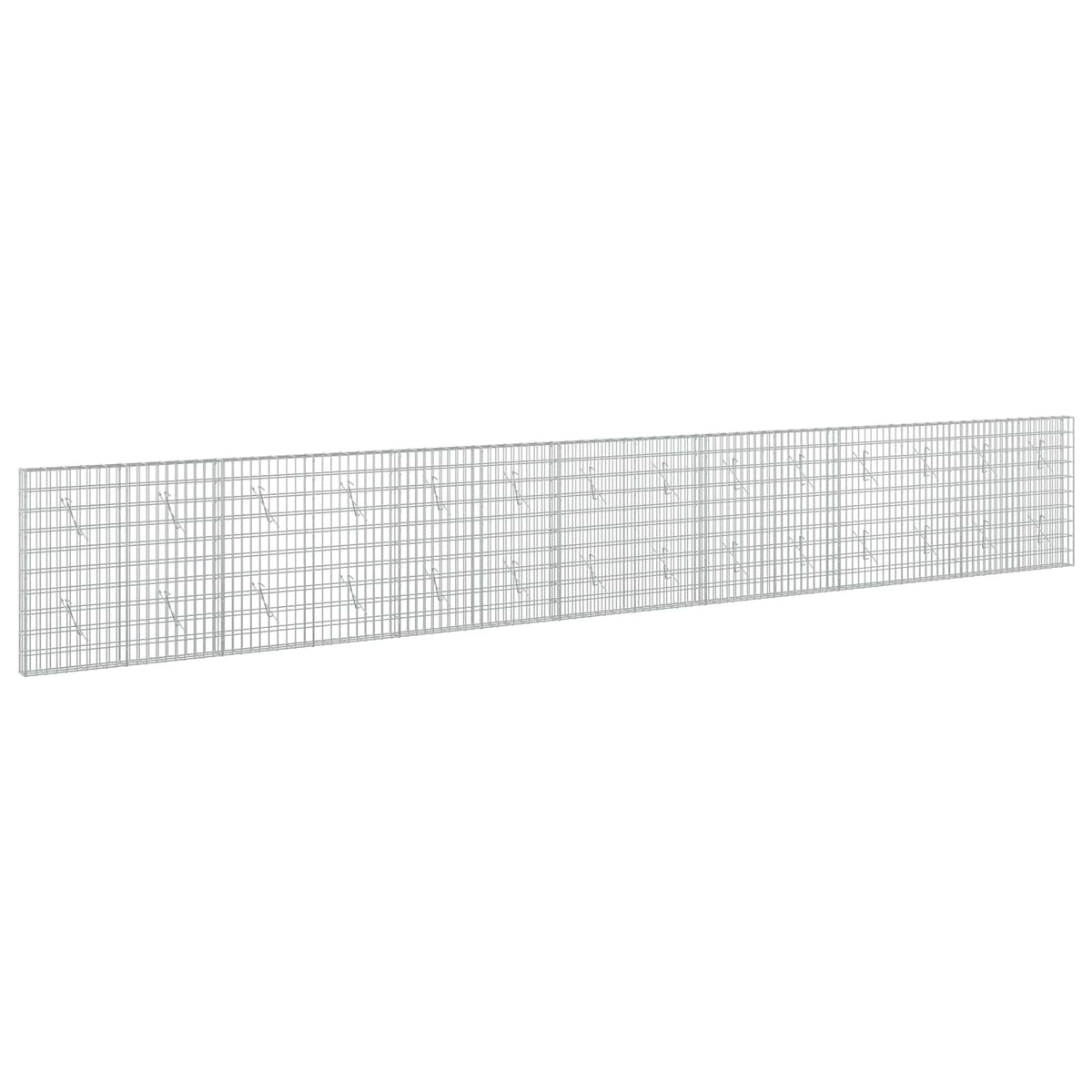 Γκαμπιόν με σύρμα 5 mm και πλέγμα 5x10 cm 700x10x100 εκ.