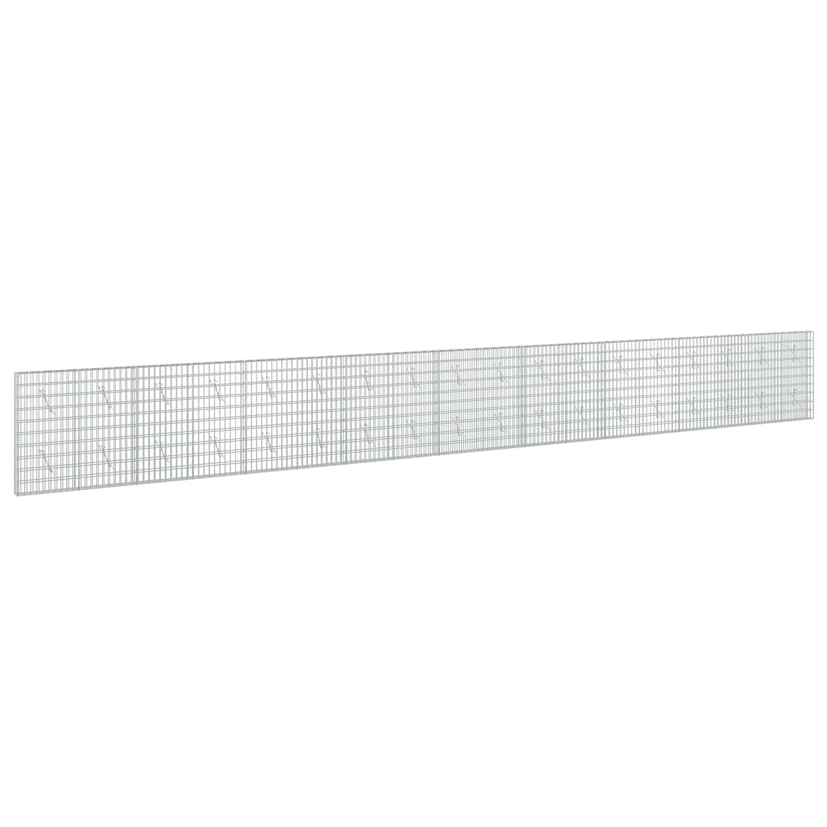 Γκαμπιόν με σύρμα 5 mm και πλέγμα 5x10 cm 900x10x100 εκ - Pakobazaar